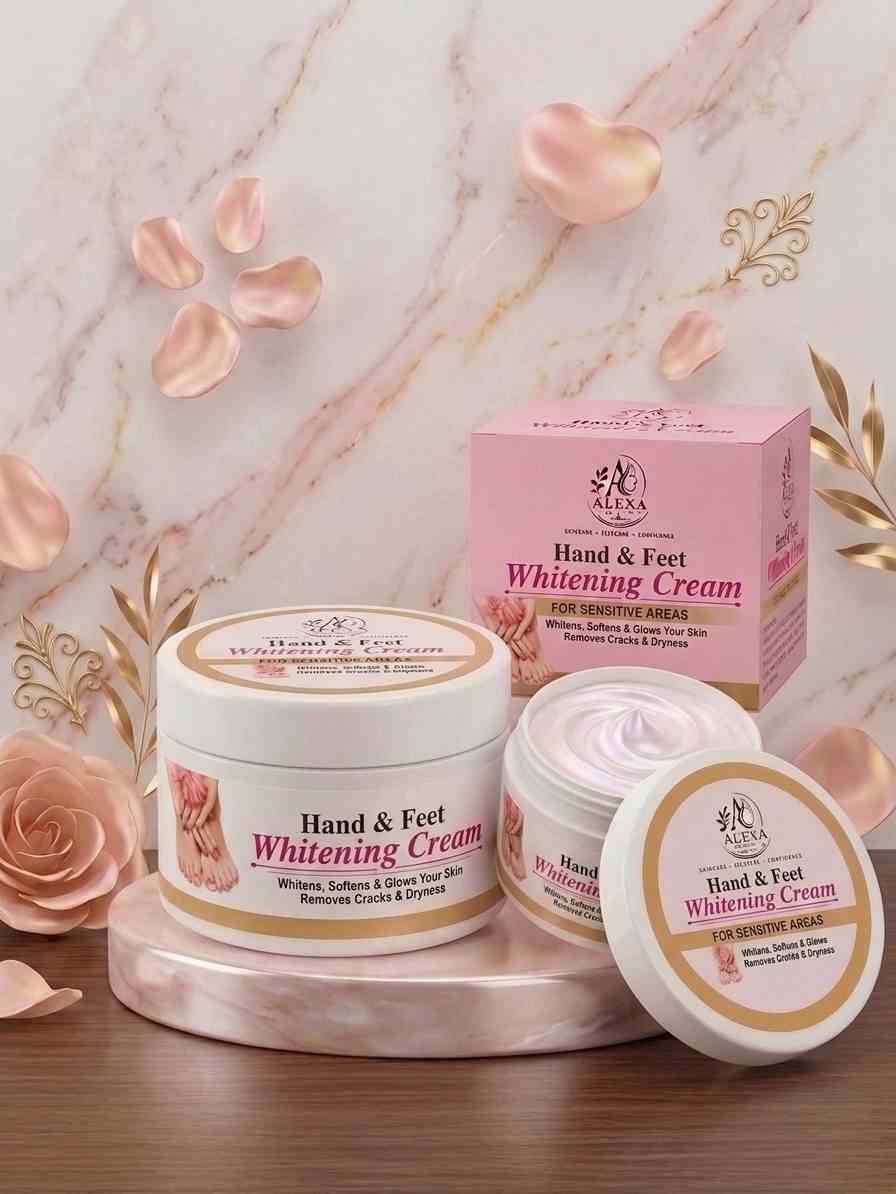 Hand & Feet Brightening Cream – Whitens, Softens & Repairs Cracked Dry Skin