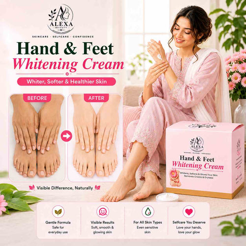 Hand & Feet Brightening Cream – Whitens, Softens & Repairs Cracked Dry Skin